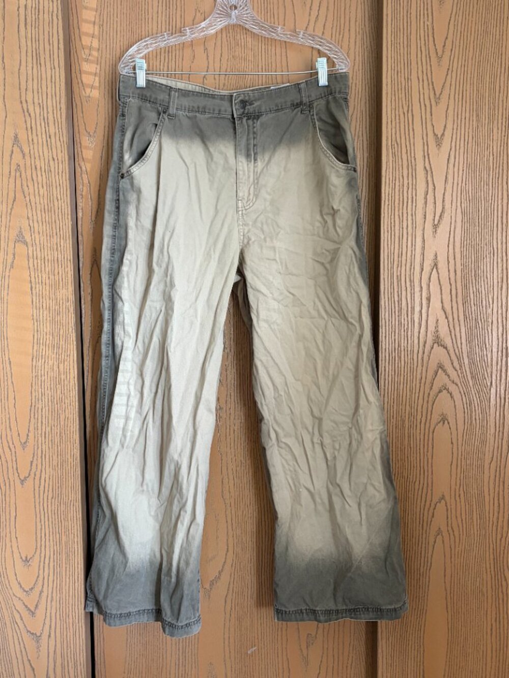 H&M Baggy Ombre Twill Pants - Picture 2 of 5